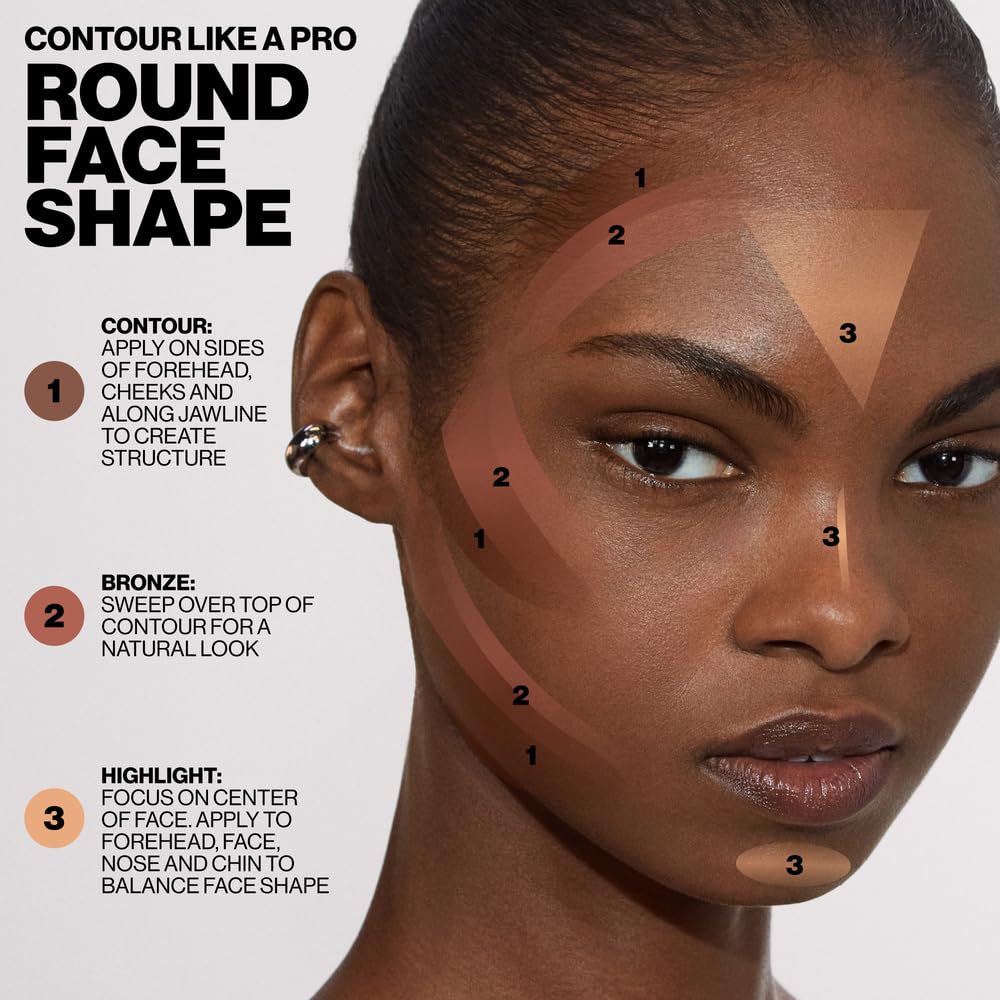 Smashbox contour palette scale next to hand to show compact size and travel convenience