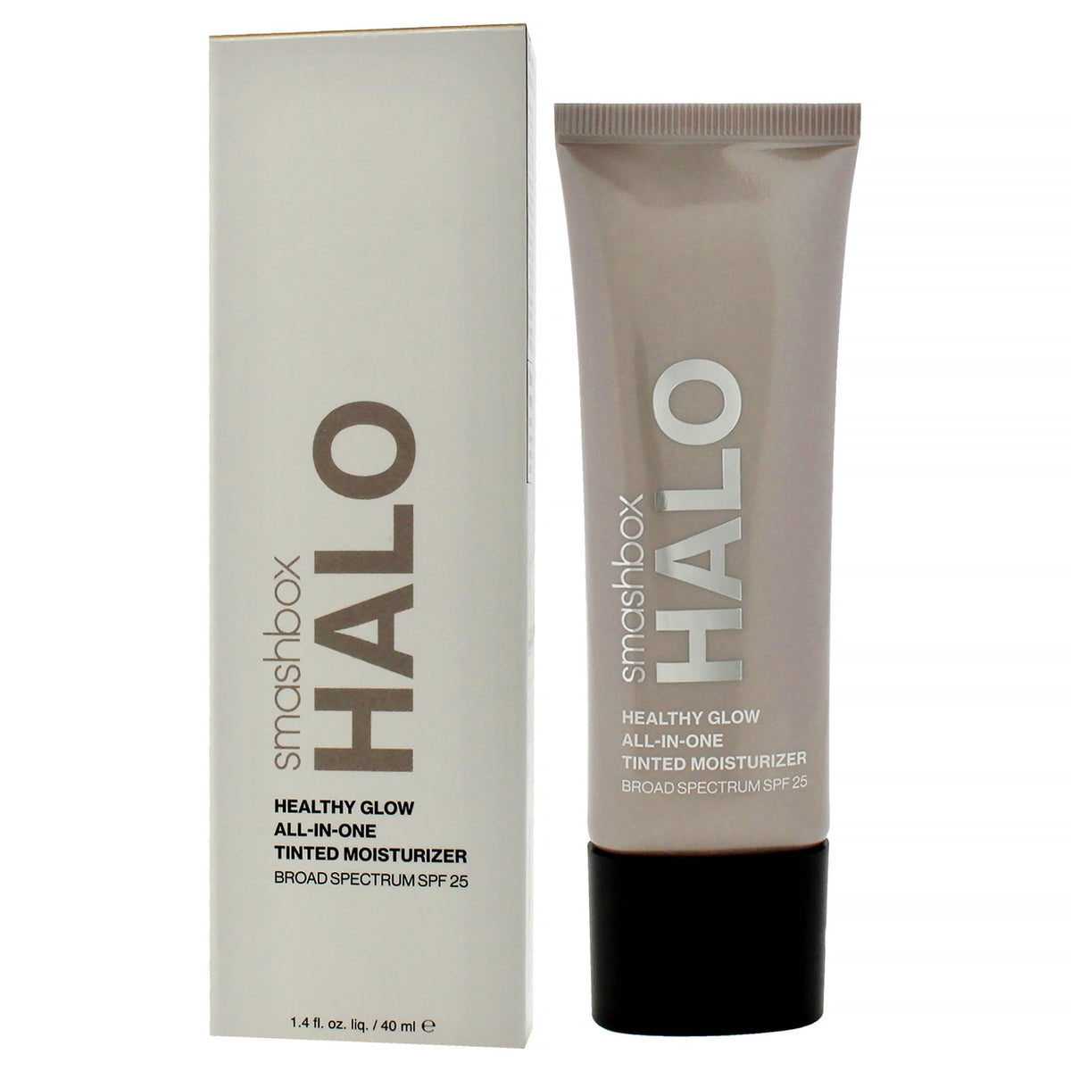 Smashbox bottle with cap detail emphasizing primer-infused formula