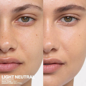 Smashbox pump dispensing cream texture highlighting lightweight hydration