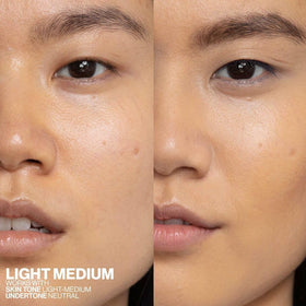 Smashbox close-up texture revealing smooth, dewy formula for hydration