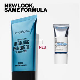 Smashbox model applying primer in morning routine showing comfortable, breathable base
