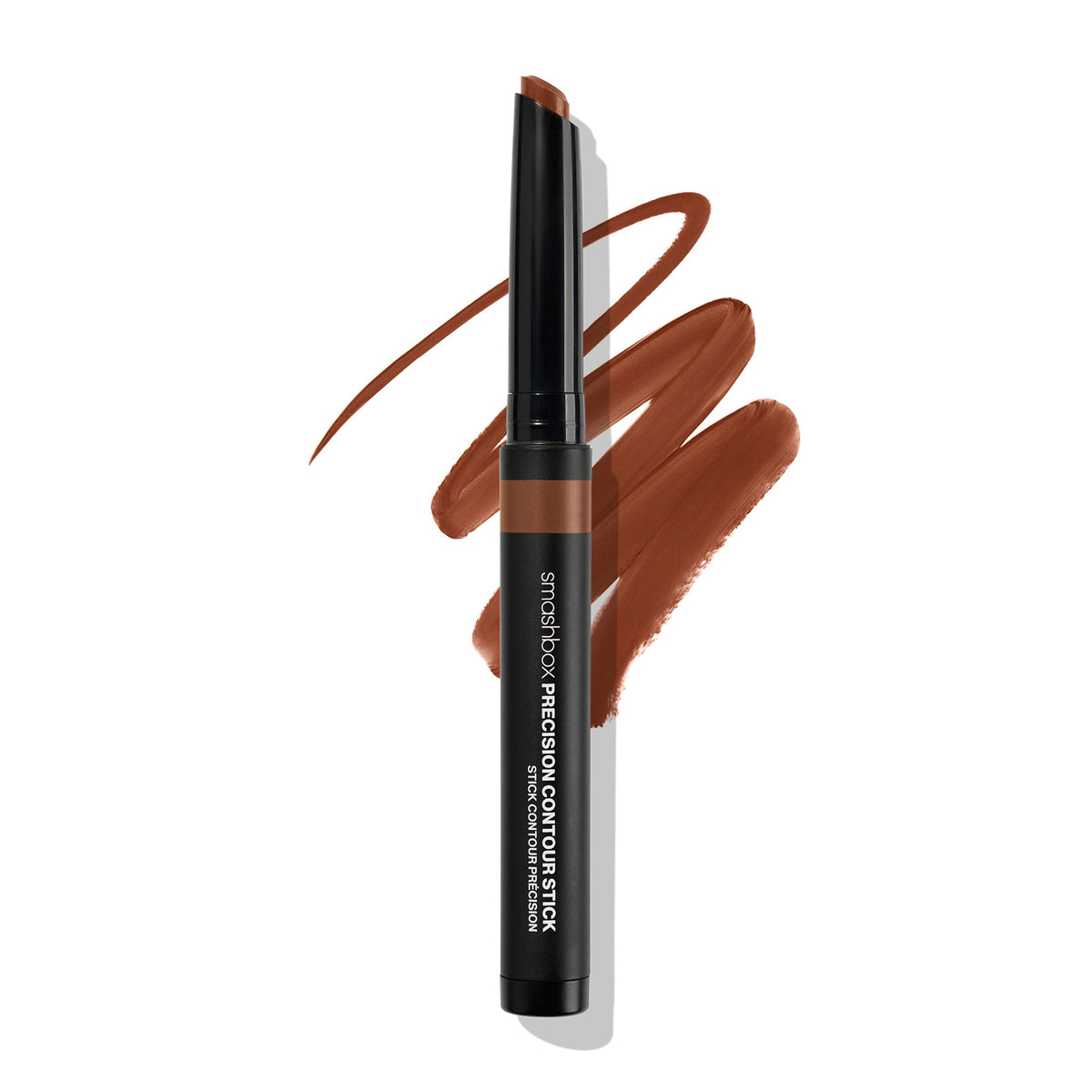 Smashbox front packaging showing slim contour stick, easy storage and portability