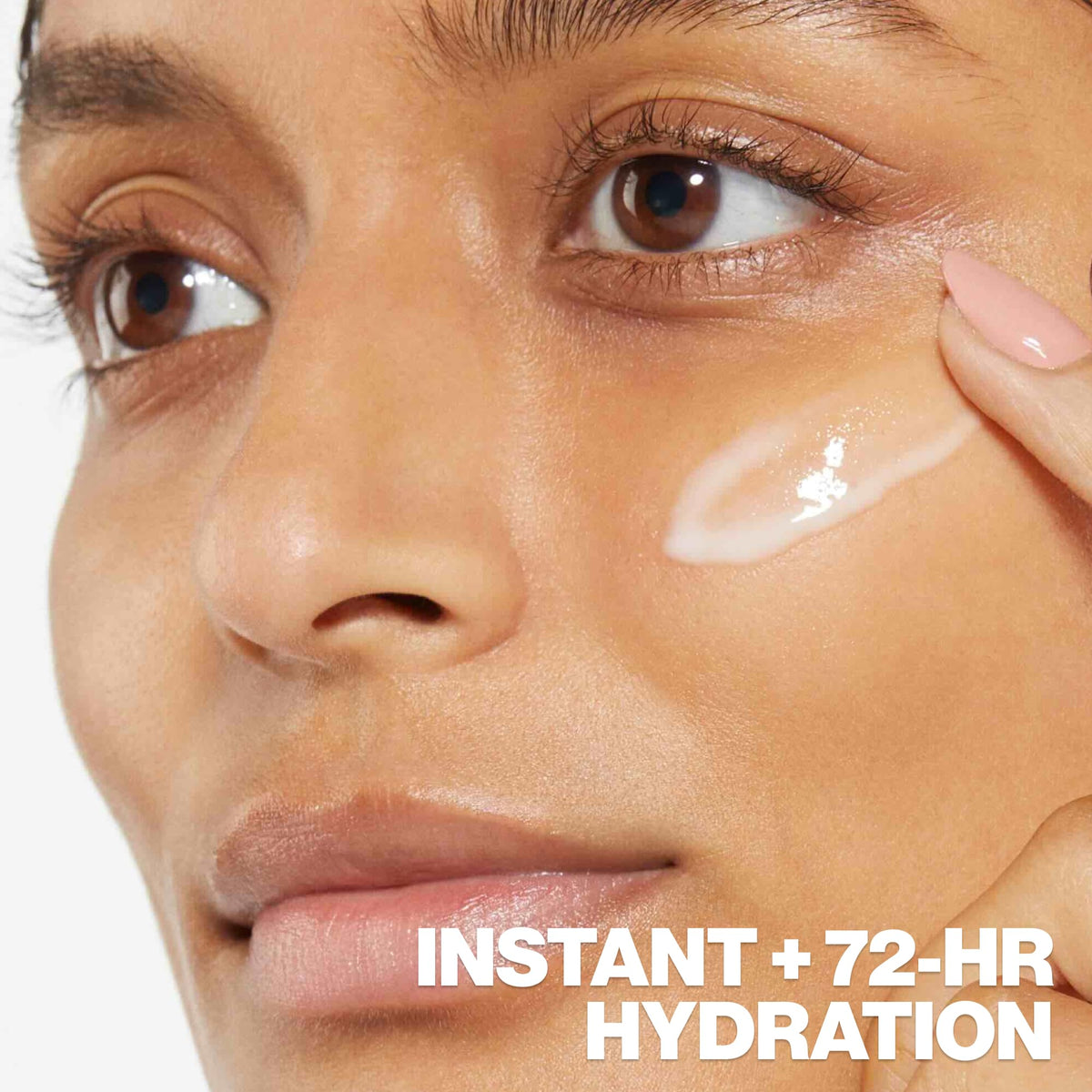 Smashbox tube inside a makeup bag illustrating travel convenience and on-the-go hydration