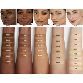 Smashbox L20N swatch on arm illustrating true-to-shade match