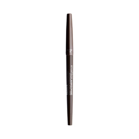 Smashbox pencil held in hand showing 0.01 ounce travel-friendly size