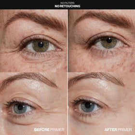 Smashbox primer texture close-up highlighting silky blur finish