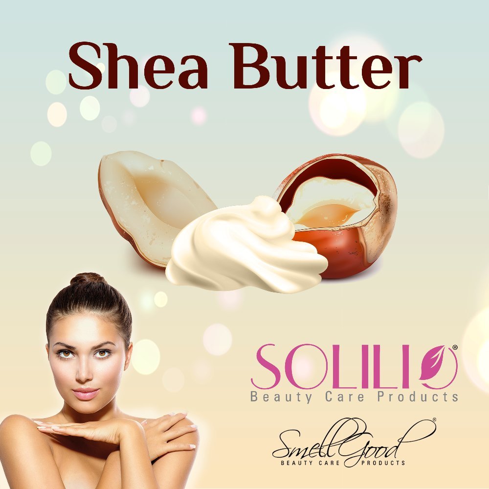 SmellGood shea butter used in salon treatment showing professional application benefit