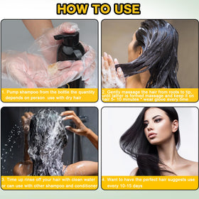 Sminktec styled hair lifestyle shot showing natural-looking black result