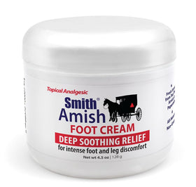 Smith Amish front tube view showing label and 4.5 oz size benefit