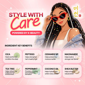 SMJ side label showing made in Korea mark and K-Beauty formulation trust