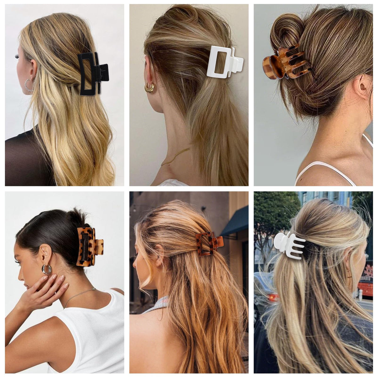 SMKSL clip used in half-up hairstyle showing quick effortless styling