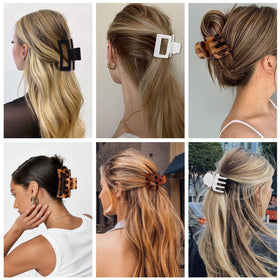 SMKSL clip used in half-up hairstyle showing quick effortless styling