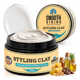 Smooth Viking front jar showing compact 2oz packaging and neat label benefit