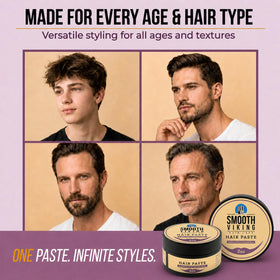 Smooth Viking paste texture close-up highlighting matte, pliable consistency and control