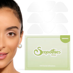 Smoothies front packaging box showing 144 patches and product benefits