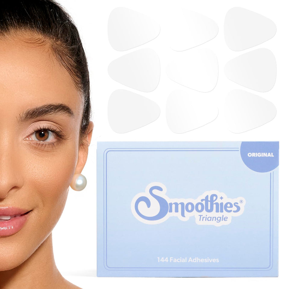Smoothies front packaging showing 144 patches and clear box benefits
