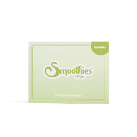 Smoothies patches worn while sleeping in bedroom scene for overnight use