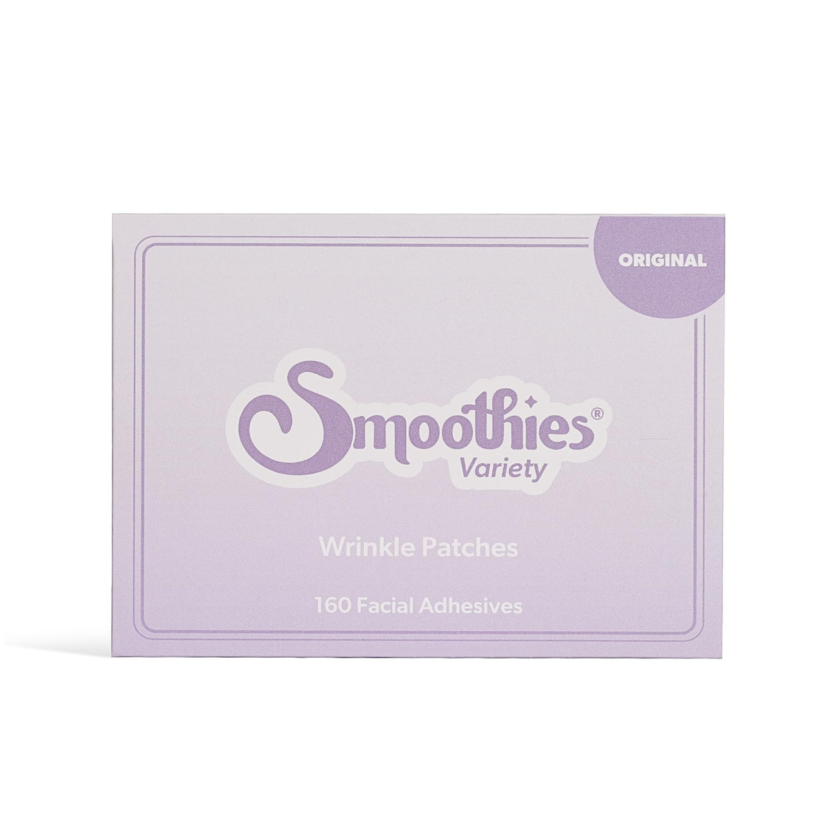Smoothies patches held in hand showing scale and variety for correct sizing benefit