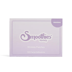 Smoothies patches held in hand showing scale and variety for correct sizing benefit