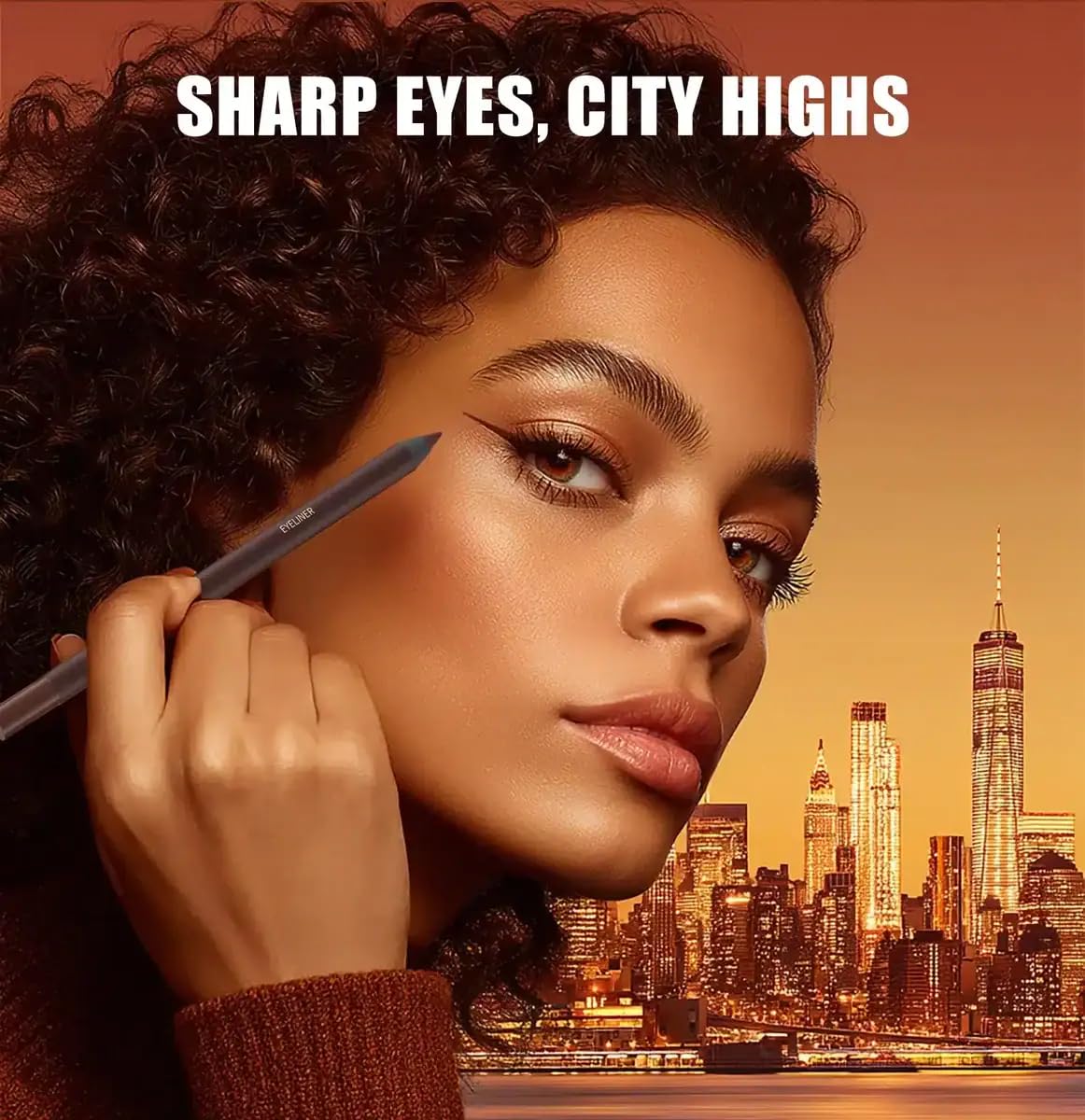 Snailgirl Eyeliner 1.5mm precision tip close-up for exact lining