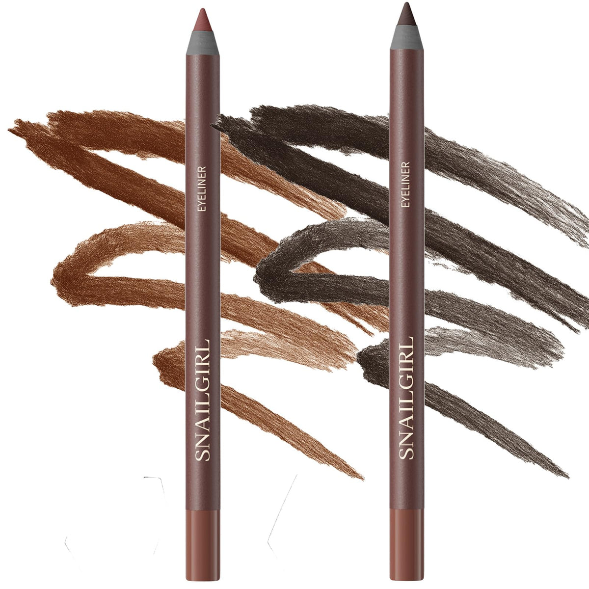 Snailgirl Eyeliner front packaging showing product and shade for easy selection