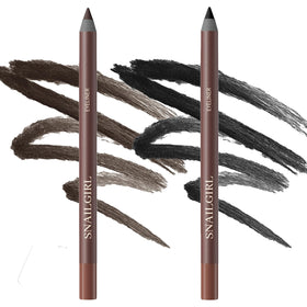 Snailgirl Eyeliner front packaging showing product duo and shade labels for easy selection
