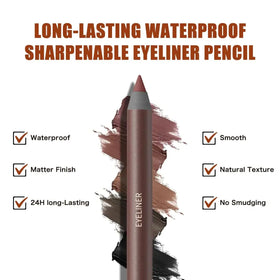 Snailgirl Eyeliner creamy texture stroke on skin demonstrating smooth glide