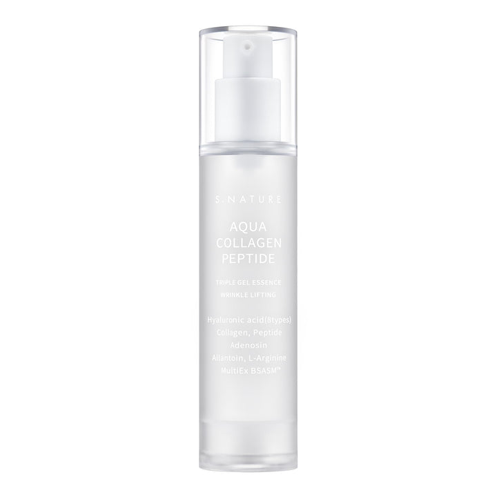 S.NATURE front packaging showing 50ml bottle and label, highlights lightweight hydration