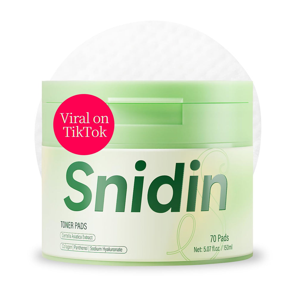 Snidin jar front view showing label and sealed lid, easy storage benefit