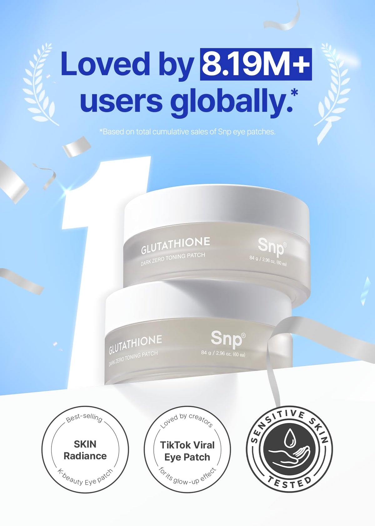 SNP close-up hydrogel texture illustrating cooling and hydration