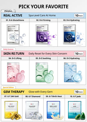 SNP open pouch revealing golden ampoule essence and quick absorption benefit
