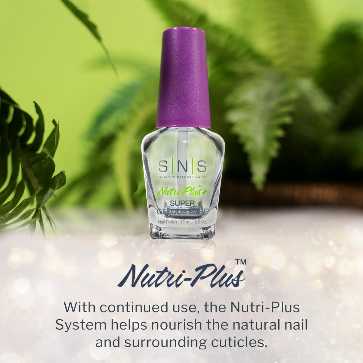 SNS Gelous Base in use during dip powder application for reliable adhesion