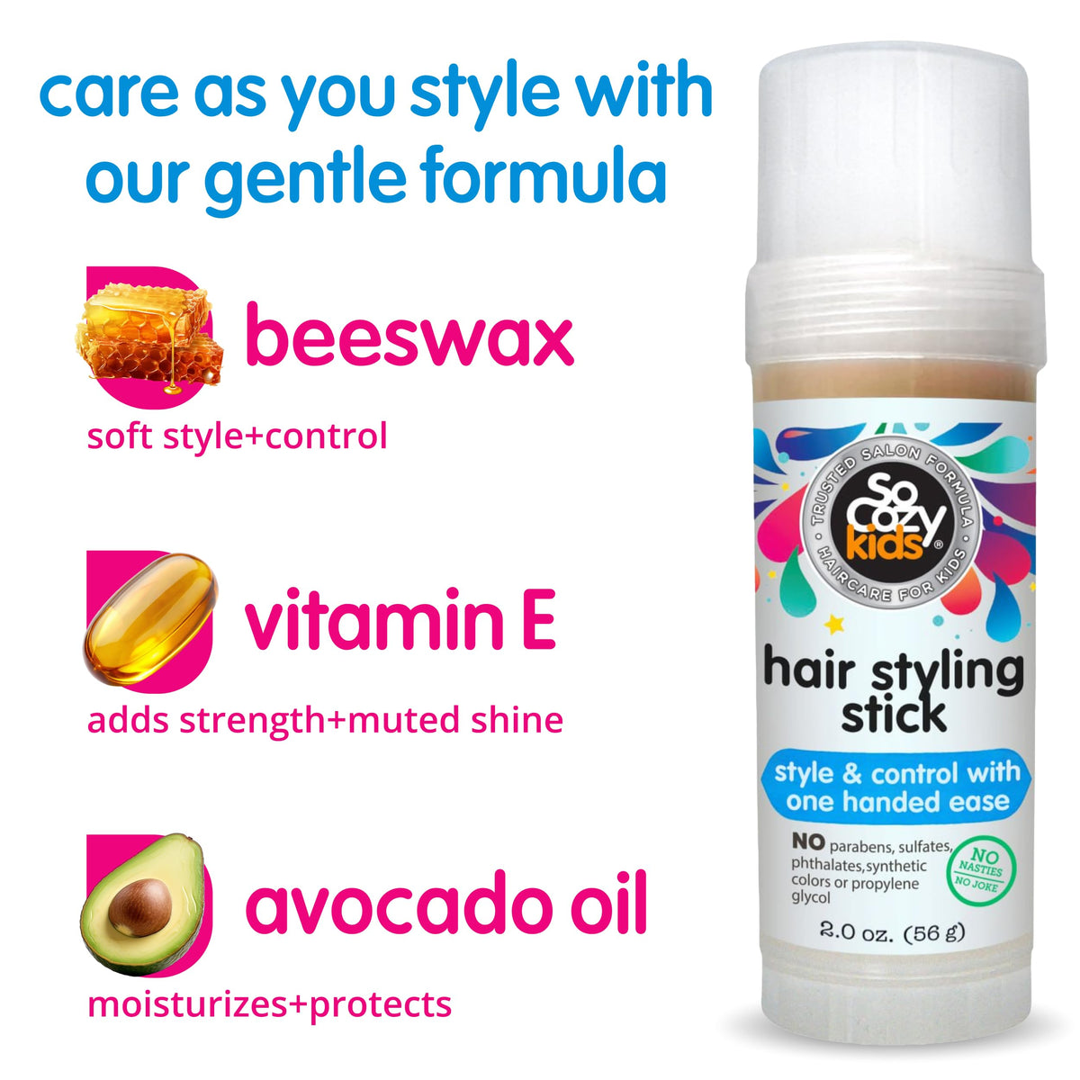SO COZY applying wax to baby hair for quick neat edges