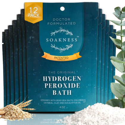 Soakness front packaging showing brand and pack for convenient storage and use