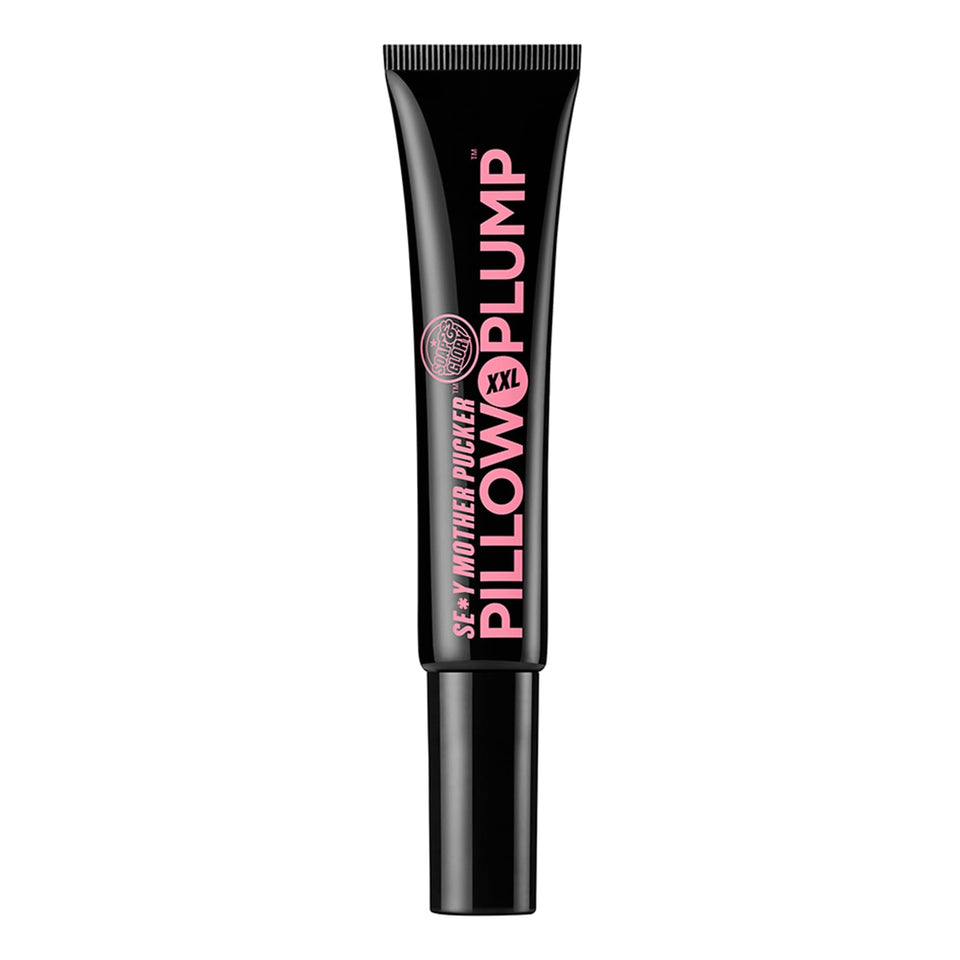 Soap & Glory front tube showing clearvoyant shine and sleek design benefit