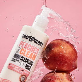 Soap & Glory peaches and ginseng extracts highlighting brightening