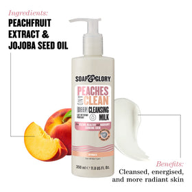 Soap & Glory pump dispensing cleanser for easy, mess-free use