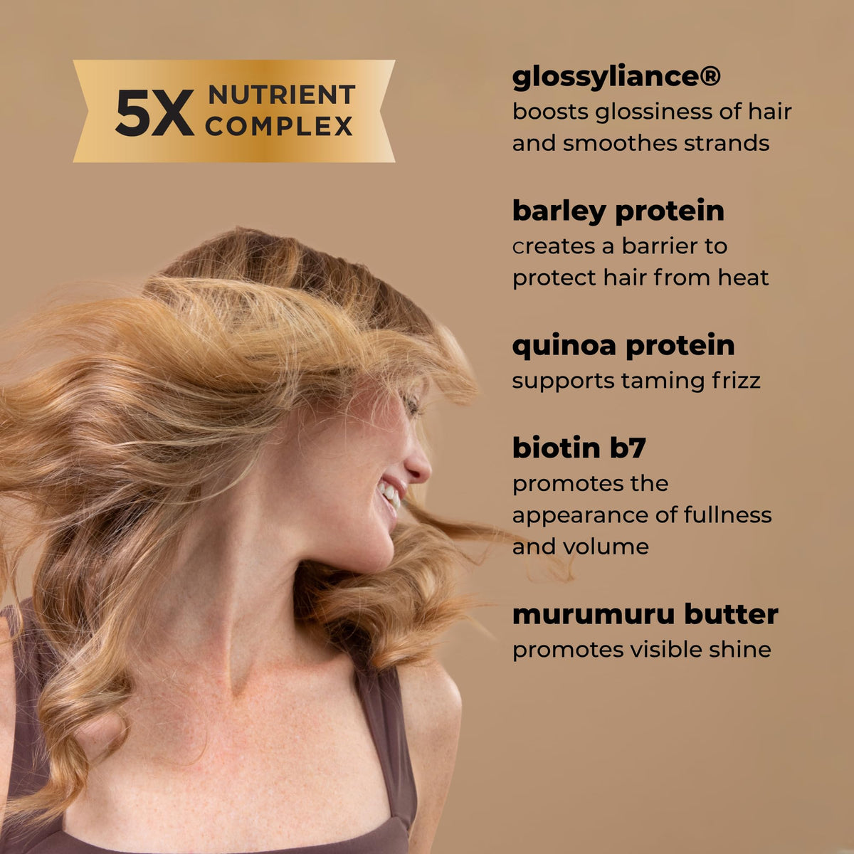 Soapbox side-by-side before and after blowout demonstrating added volume and shine