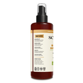 Soapbox close-up on smooth hair cuticle to show frizz reduction benefit