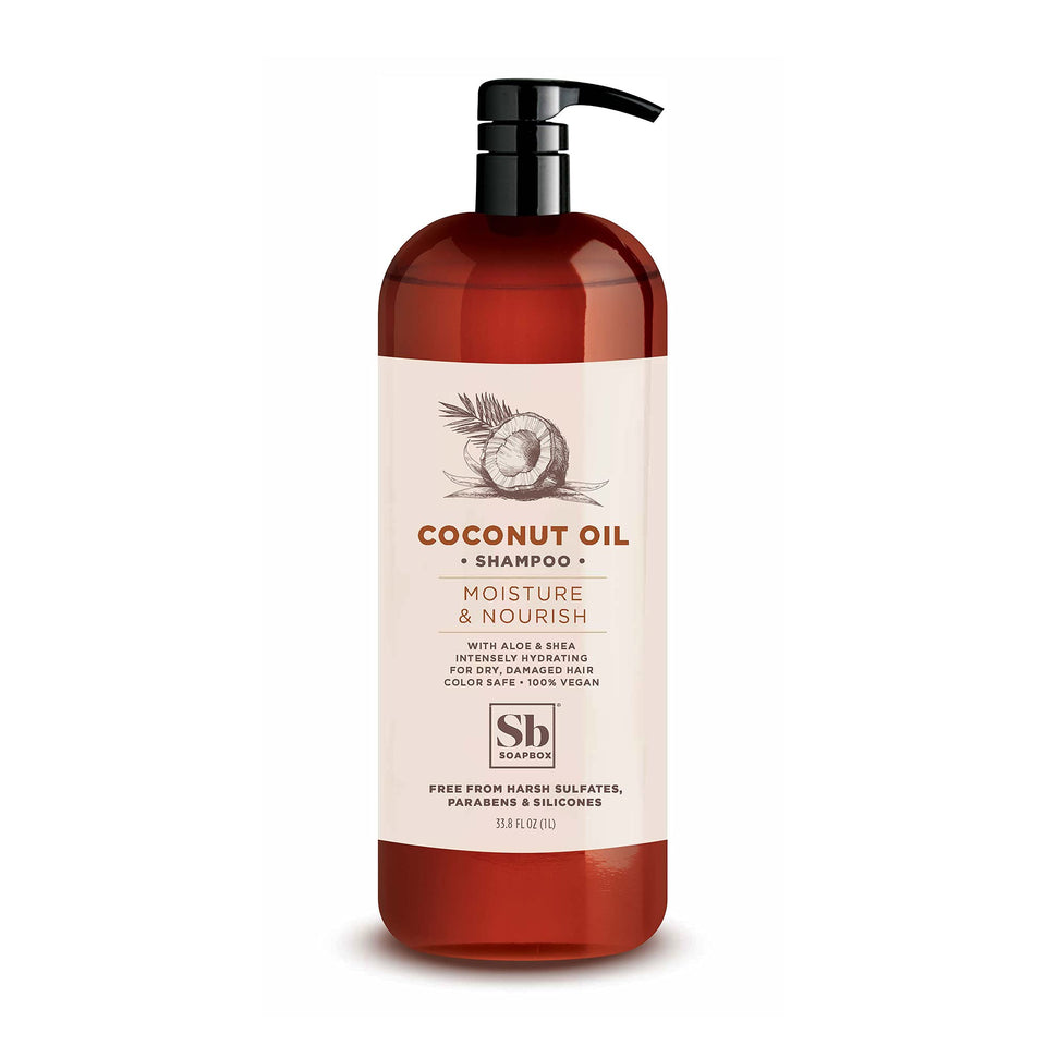 Soapbox front bottle shot showing clean packaging and hydration benefit