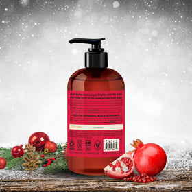 Soapbox being dispensed into hands at sink offering soft cleansing
