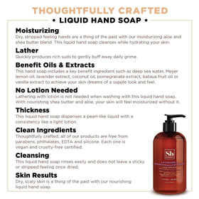 Soapbox rich lather close-up demonstrating gentle cleansing and hydration