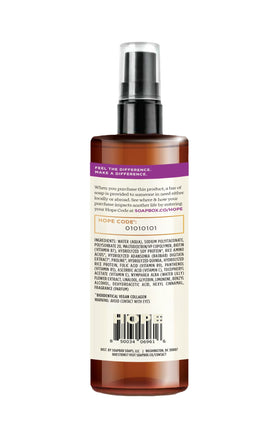 Soapbox nozzle close-up highlighting precise spray and easy application