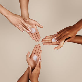 Soapbox lather texture close-up highlighting moisturizing foam