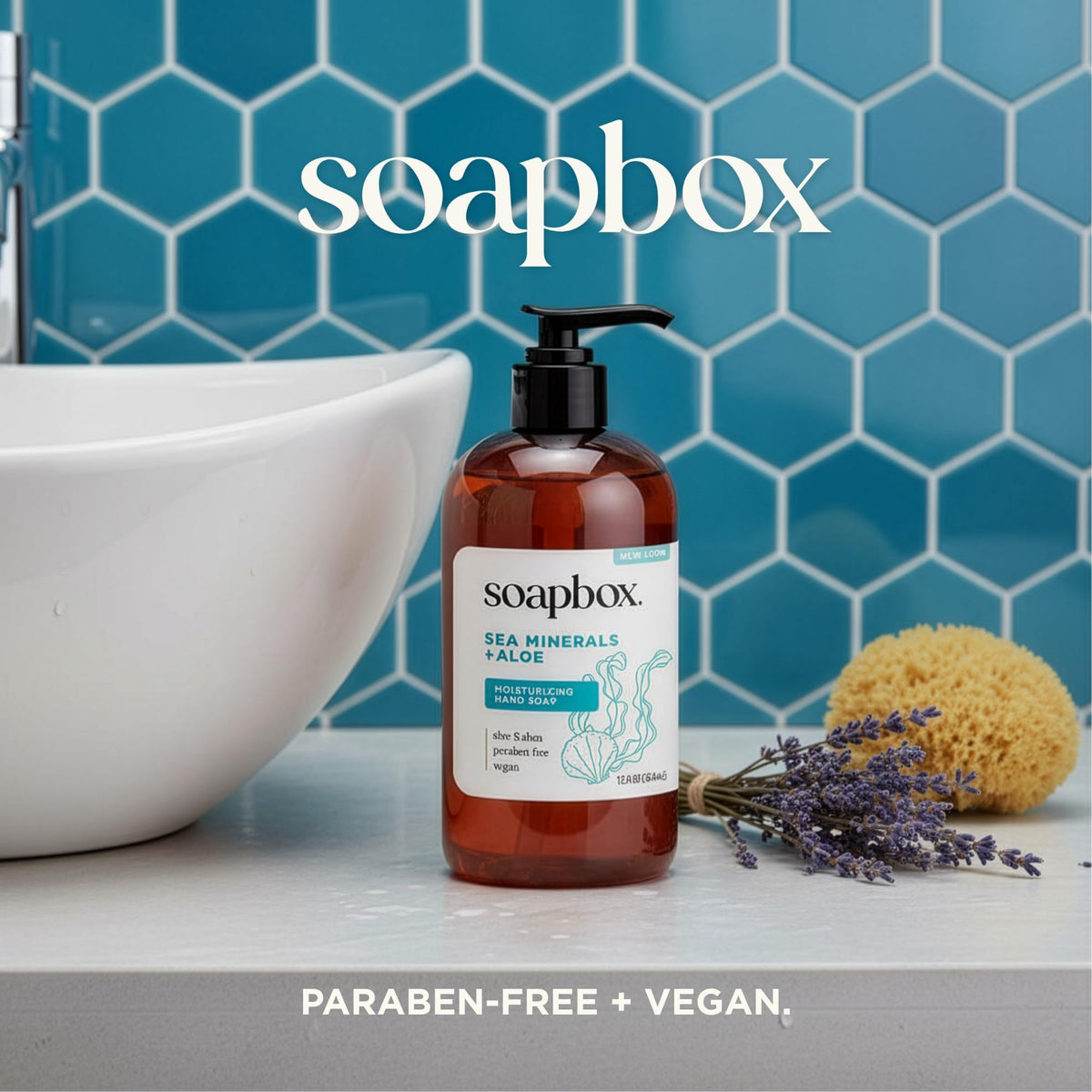 Soapbox three-pack lined up for refill convenience and value