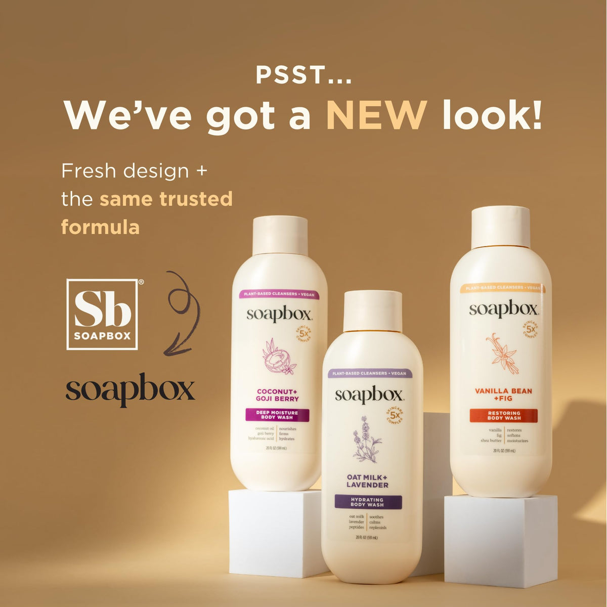 Soapbox label close-up showing ingredient claims, supporting gentle formulation