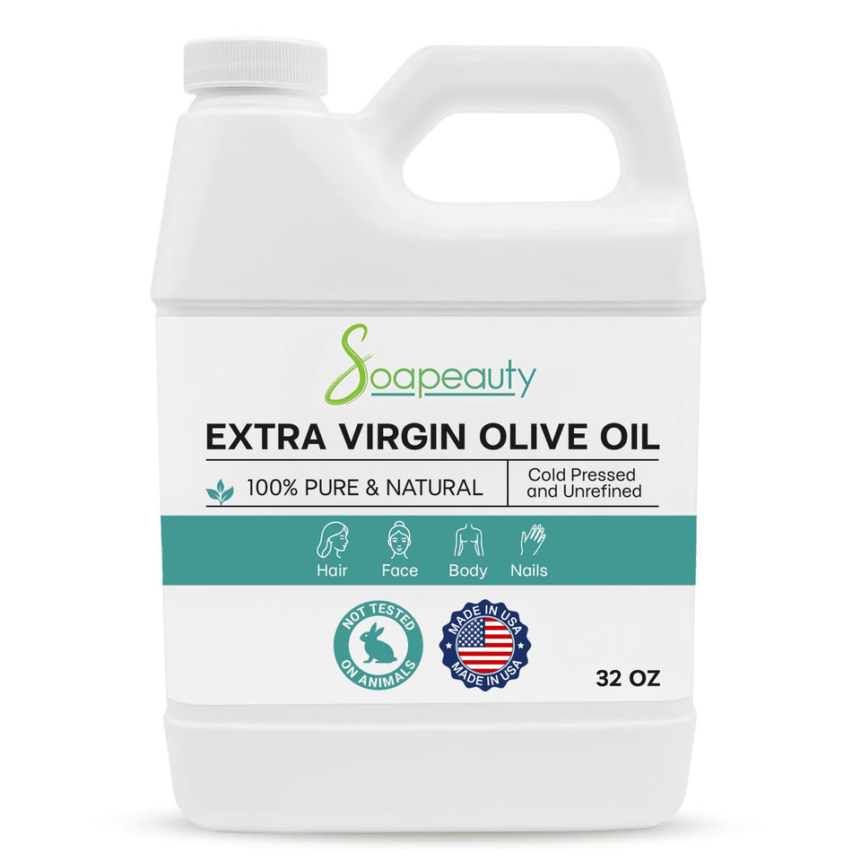 Soapeauty front packaging showing 32 oz bottle and clean branding benefit: clear identification