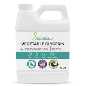 Soapeauty bottle front packaging showing label and 32 oz size benefit