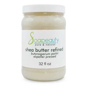 soapeauty front tub 32oz showing packaging and generous size benefit
