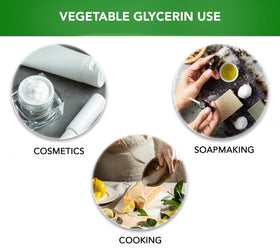 Soapeauty glycerin added to soap batch showing conditioning and clarity benefit